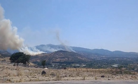 İzmir'de yangın kabusu geri döndü: Alevler hızla yayılıyor!