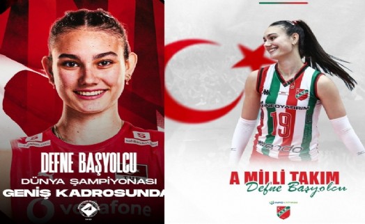 İzmir voleybolu Defne ile gururlu