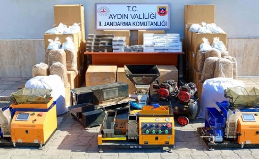 Kaçak sigara operasyonunda yakayı ele verdi!