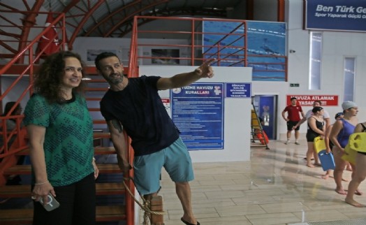 Karşıyaka Yüzme Havuzu baştan sona yenilendi