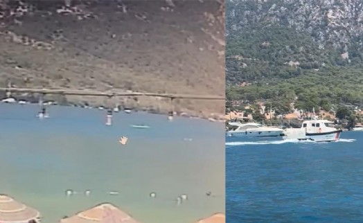 Kürek sörfü yaparken suya düşen Tarakçı'yı arama çalışmalarında 2'nci gün; denize açılmaları kamerada