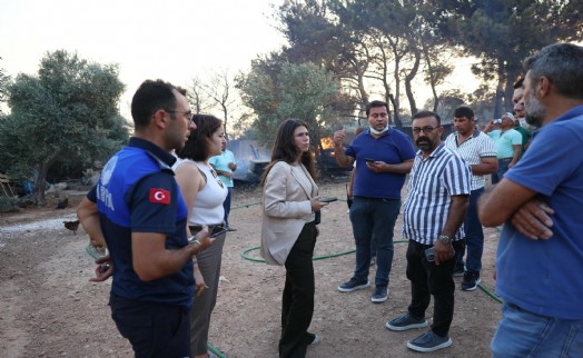 Lal Denizli: Yangını kontrol altına alınasında büyük dayanışma örneği gösterildi