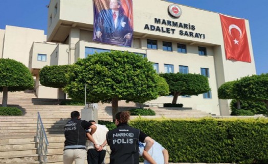 Marmaris'te uyuşturucu operasyonunda 5 tutuklama