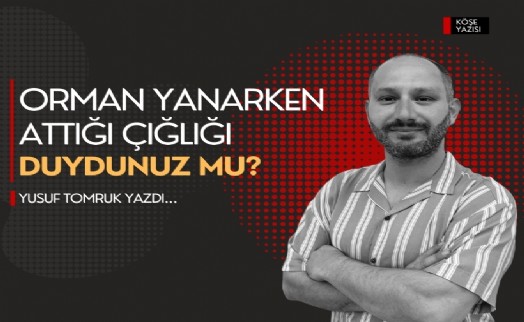 Ormanın yanarken attığı çığlığı duydunuz mu?