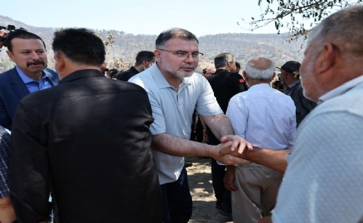 Saygılı'dan yangından etkilenen vatandaşlara ziyaret: İzmir'e 30 milyon TL acil ödenek!