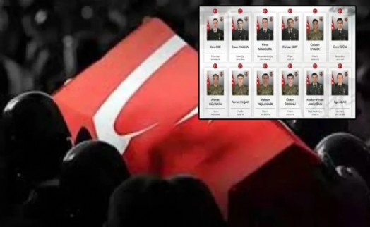 Şehitlere acı veda: 10 şehit son yolculuğuna uğurlanıyor