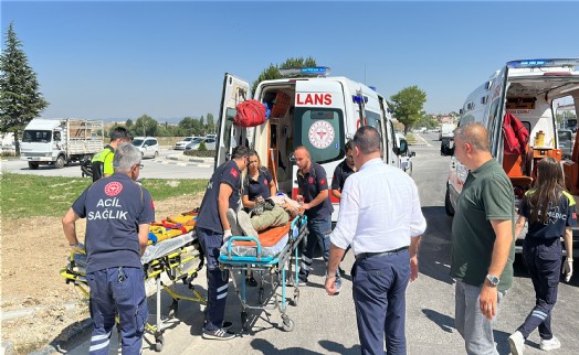 Servis otobüsü, akaryakıt tankerine çarptı; Can pazarı yaşandı