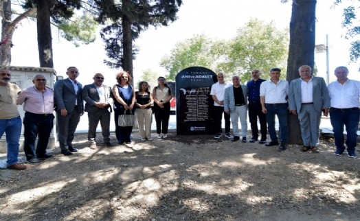 Sivas'ın ateşi Bornova'da unutulmadı: 2 Temmuz Anı ve Adalet Parkı açıldı