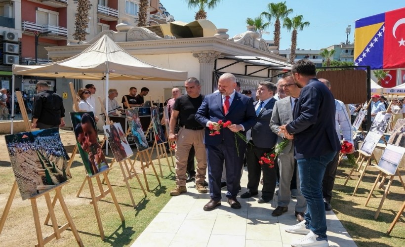 Srebrenitsa Soykırımı Menemen'de unutulmadı