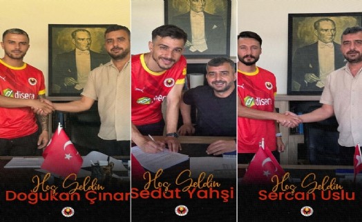 Tire 2021'de 3 oyuncu imzaladı