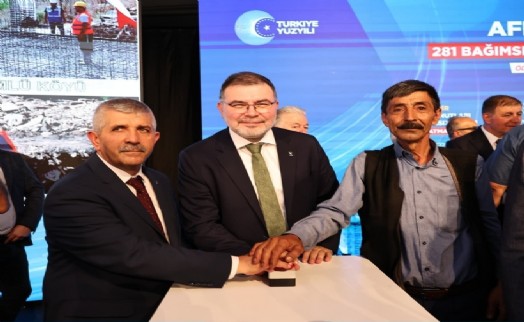 AK Partili Saygılı, temel atma töreninde konuştu: 'Devletimiz, milletimizin yanındadır'