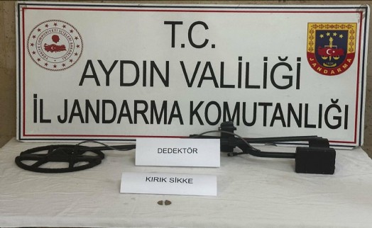 Aydın'da kaçak kazıya suçüstü: 5 gözaltı