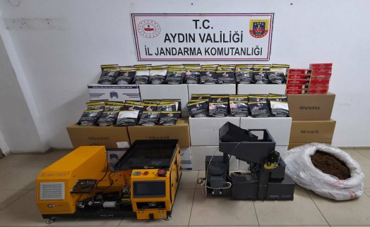 Aydın'da kaçak tütün operasyonu: 1 gözaltı
