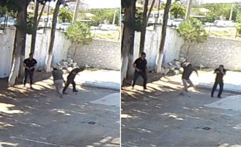 Belediye başkanından skandal görüntüler: Sopayla zabıtaları darbetti!