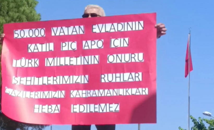 Bergama’da 30 Ağustos töreninde pankart gerginliği