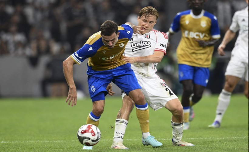 Beşiktaş, Avrupa kupalarına veda etti