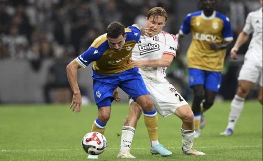 Beşiktaş, Avrupa kupalarına veda etti