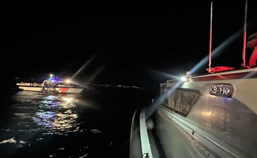 Bodrum'da 19 kaçak göçmen kurtarıldı