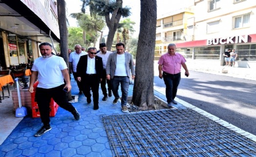 CHP'li Zeybek'ten Bornova'da sokak teftişi: 159 Sokak'a yeni kimlik!