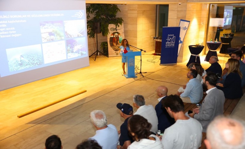 Çeşme Belediyesi ve TÜDAV’dan ortak mesaj:'Denizlerimizi korumak geleceğimizi korumaktır'