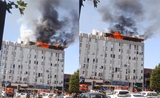 Denizli'de korkutan yangın; 1 kişi yaralandı, 2 kişi dumandan etkilendi