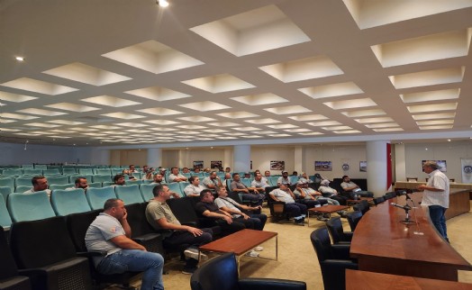 Efes Selçuk Belediyesi'nden personeline İş Sağlığı ve Güvenliği eğitimi