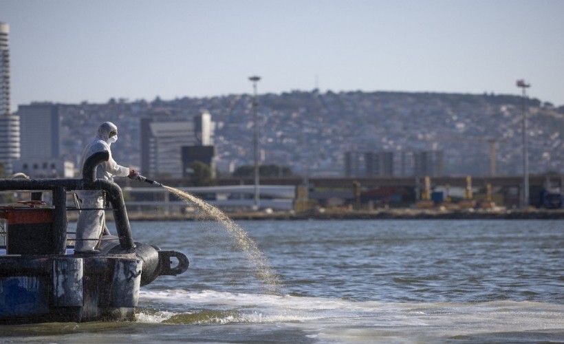 İzmir Körfezi için modifiye kil uygulaması devrede: Pilot bölge Bayraklı