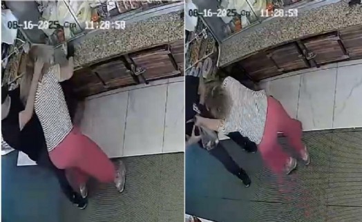 Kadına bıçaklı saldırı kamerada: Adli kontrolle serbest kaldı!