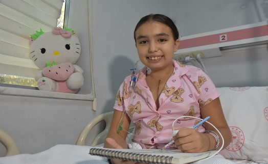 Kalp kapağı nakliyle sağlığına kavuşan Masal: Ben de doktor olmak istiyorum