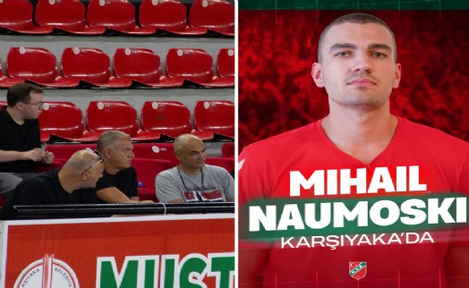 Karşıyaka, Naumoski'yi açıkladı