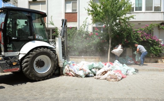 Karşıyaka'da sokaklara moloz atanlara 92 bin TL ceza!