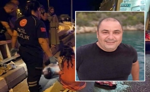 Kaza sırasında başındaki kaskı fırladı: Hayatını kaybetti!