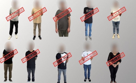 Kırmızı bültenle aranan 6, ulusal seviyede aranan 4 kişi Türkiye'ye iade edildi