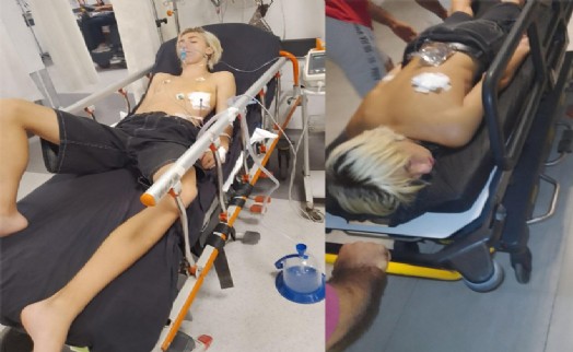 Kuşadası'nda gasbedilmek istenen Ukraynalı çocuk sırtından bıçaklandı