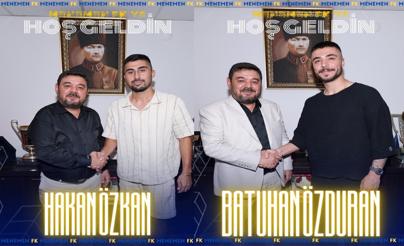Menemen FK'dan iki takviye