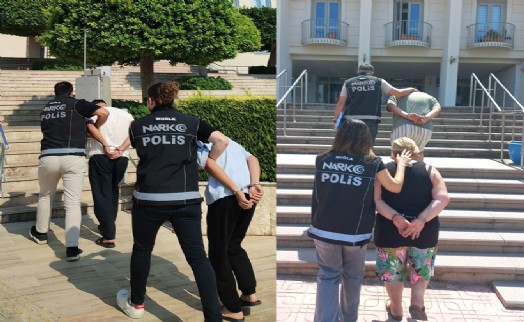 Muğla'da uyuşturucu operasyonlarında 24 tutuklama