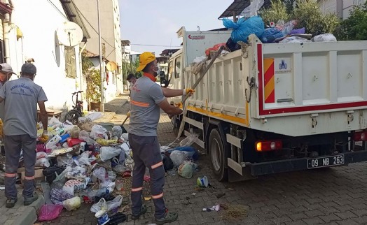 Nazilli'nin çöp evi yine şaşırtmadı: 9. kez temizlendi