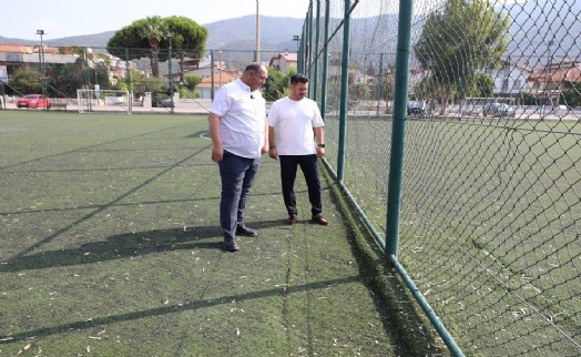 Orta Mahalle'de sahalar yenilenecek