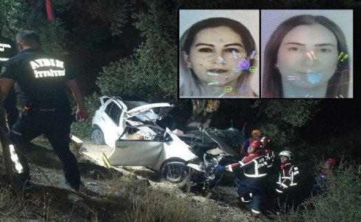 Otomobil zeytinliğe savruldu: 2 ölü, 1 ağır yaralı