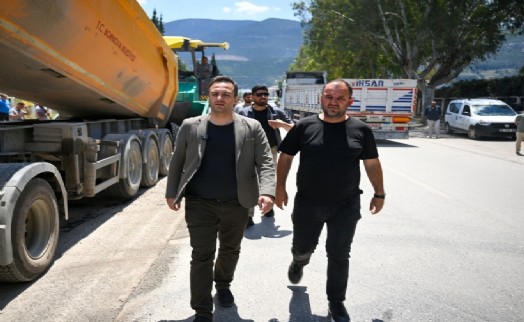 Pınar Caddesi yeni çehresine kavuşuyor