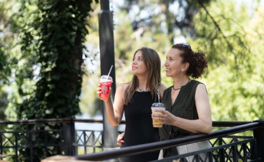 Şato'nun terasları İzmirliler için sosyal yaşam alanına dönüştü