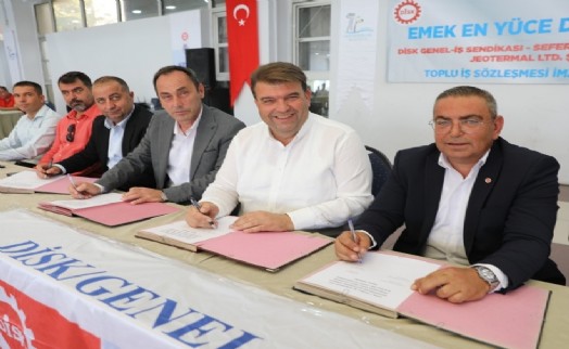 Seferihisar Belediyesi'nde TİS imzalandı: En düşük maaş 50 bin TL'ye dayandı!