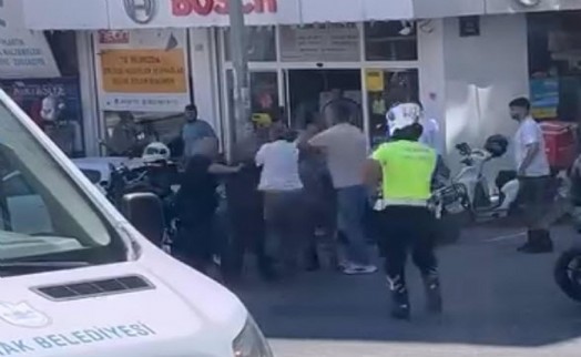 Trafik polisine saldıran şüpheli tutuklandı