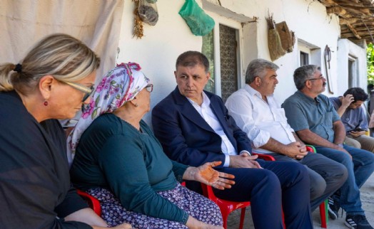 Tugay'dan yangında vefat eden Şahin'in ailesine taziye ziyareti