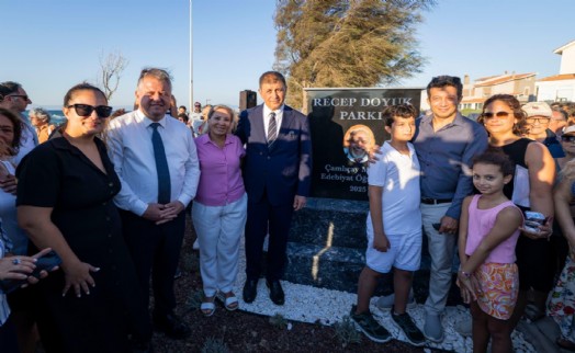 Yenilenen Recep Doyuk Parkı açıldı