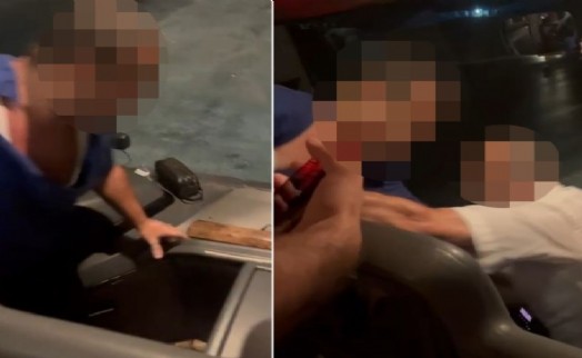 Yolcu otobüsünde 2 şoför arasında bıçaklı kavga