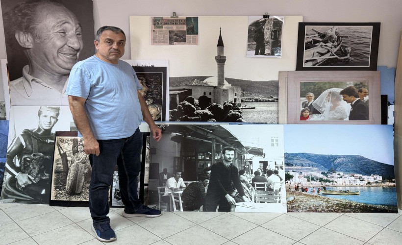 500 bin fotoğrafla Bodrum'un görsel hafızasını oluşturdu