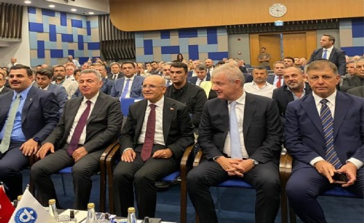 Bakan Şimşek İzmir'de iş dünyasıyla buluştu: Toplantıya Tugay da katıldı!