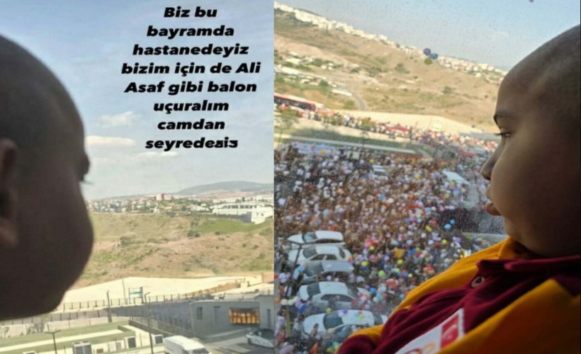 Bayramda balon uçurulan Erhan'dan acı haber geldi
