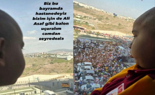 Bayramda balon uçurulan Erhan'dan acı haber geldi